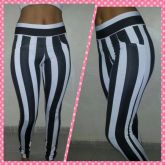 Calça Legging Listrada